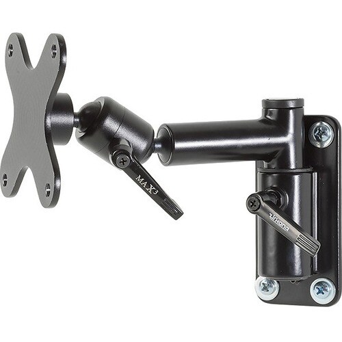 Gamber-Johnson Wall Mount for Display Screen, Tablet, Monitor - Black - 1 Display(s) Supported - 9.98 kg Load Capacity - 7
