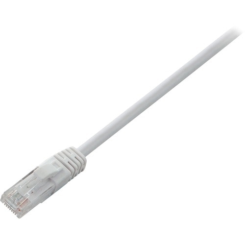 Câble réseau V7 V7CAT6UTP-50C-WHT-1E - 48,77 cm Catégorie 6 - Cable for Modem, Routeur, Concentrateur, Panneau, Plaque mur