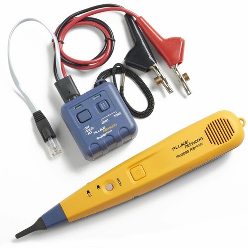Fluke Networks Pro3000F Filtered Probe (60 Hz) and Tone Generator Kit - Cable Signal Testing, Continuity Testing, Telephon