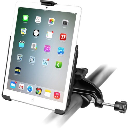 RAM Mounts EZ-Roll'r Clamp Mount for iPad - Powder Coated Marine-grade Aluminum
