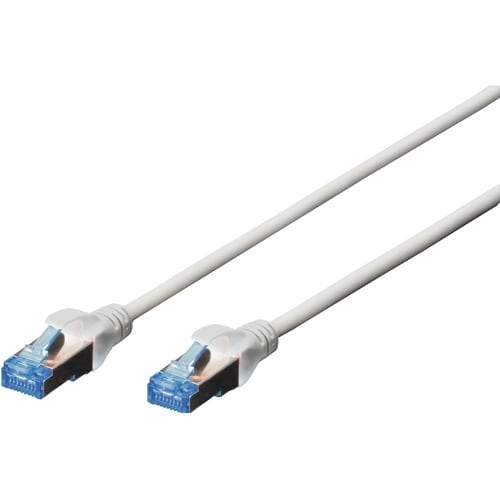 Assmann 3 m Kategorie 5e Netzwerkkabel für Netzwerkgerät - Zweiter Anschluss: 1 x RJ-45 Network - Male - Patchkabel - Absc