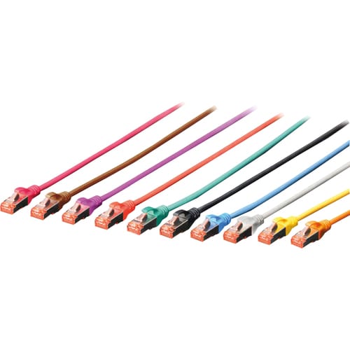 Digitus 15 m Kategorie 6 Netzwerkkabel für Netzwerkgerät - 1 - Zweiter Anschluss: 1 x RJ-45 Network - Male - Patchkabel - 