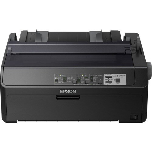 Epson LQ-590II 24-pin Dot Matrix Printer - Monochrome - Energy Star - 80 Column - 550 cps Mono - USB - Parallel