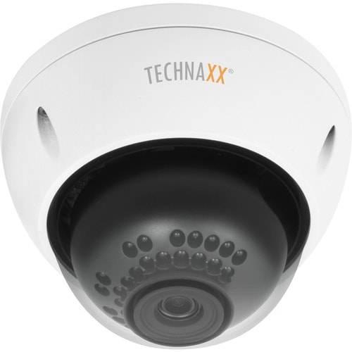 Caméra réseau Technaxx TX-66 3 Mégapixels HD - Couleur, Monochrome - Dome - 30 m - MJPEG, H.264, H.264H, H.264B - 1920 x 1