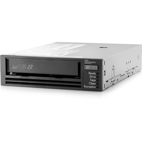 HPE LTO-8 Tape Drive - 12 TB (Native)/30 TB (Compressed) - 6Gb/s SAS - 133.35 mm Width - Internal - Linear Serpentine - En