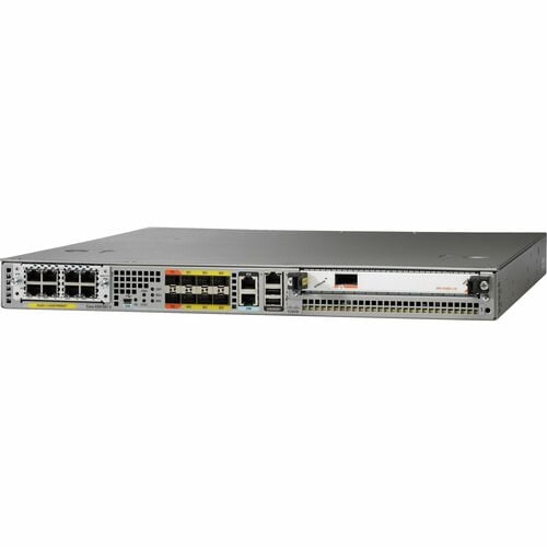 Cisco ASR 1000 1001-X Router - Porta de gestão - 8 - 8 GB - Ethernet de 10 Gigabit - 1U - Montável sobre rack