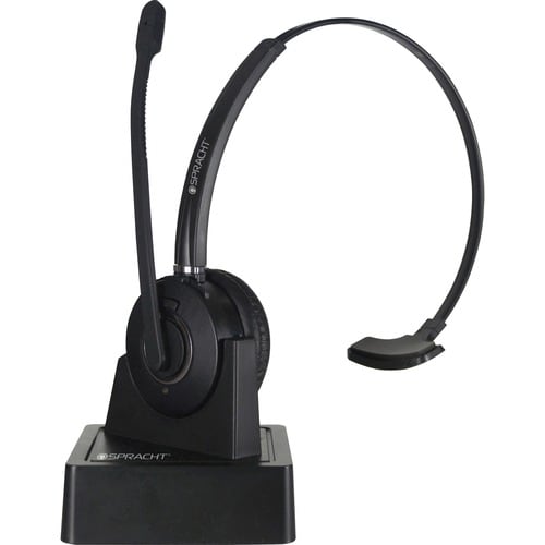 Spracht ZUM COMBO Bluetooth/USB Wireless Headset + Base - Mono - Wireless - Bluetooth - 33 ft - 32 Ohm - 300 Hz - 3.40 kHz