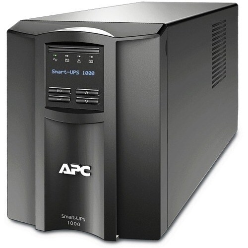 APC by Schneider Electric Smart-UPS Line-interactive UPS - 1 kVA/700 W - Tower - 3 Hour Recharge - 5.80 Minute Stand-by - 