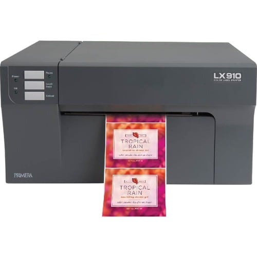 Primera LX910 Desktop Thermal Transfer Printer - Color - Label Print - USB - 8.23" Print Width - 4.50 in/s Color - 4800 dp