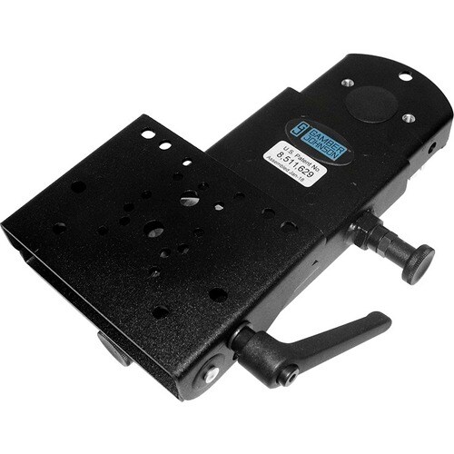 Gamber-Johnson Mongoose Vehicle Mount for Computer - Black Powder Coat - 75 x 75