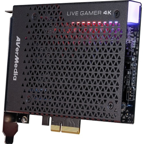 AVerMedia Live Gamer 4K (GC573) - Functions: Video Game Capturing, Video Game Capturing, Video Game Streaming - PCI Expres