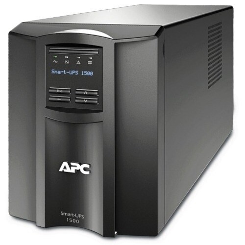 APC by Schneider Electric Smart-UPS Linha interativa UPS - 1.50 kVA/1 kW - Torre - 3 Hora Recharge - 6.50 Minuto Stand-by 