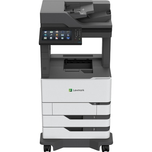 Lexmark MX820 MX822ade Laser Multifunction Printer-Monochrome-Copier/Fax/Scanner-55 ppm Mono Print-1200x1200 Print-Automat