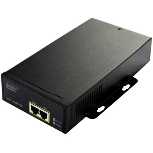 DIGITUS Professional DN-95107 PoE Injector - 120 V AC, 230 V AC Input - 55 V DC Output - 1 x 10/100/1000Base-T Input Port(