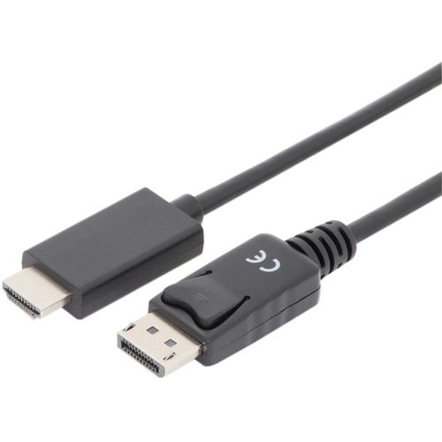 Assmann 1 m DisplayPort/HDMI AV-Kabel für Audio-/Video-Gerät, PC, Notebook, Monitor - 1 - Zweiter Anschluss: 1 x DisplayPo