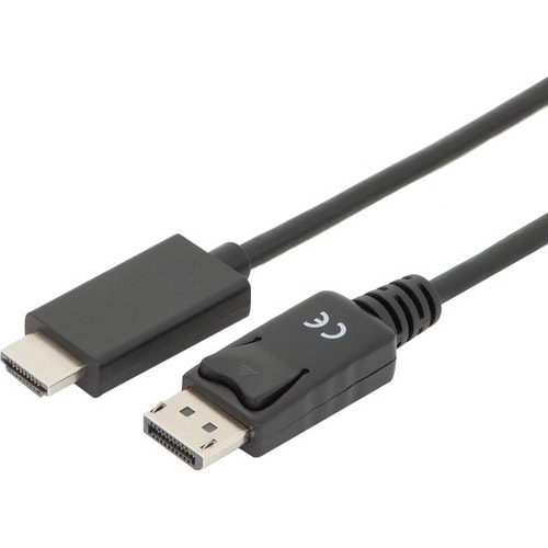 Assmann 3 m DisplayPort/HDMI AV-Kabel für Audio-/Video-Gerät, PC, Notebook, Monitor - 1 - Zweiter Anschluss: 1 x DisplayPo