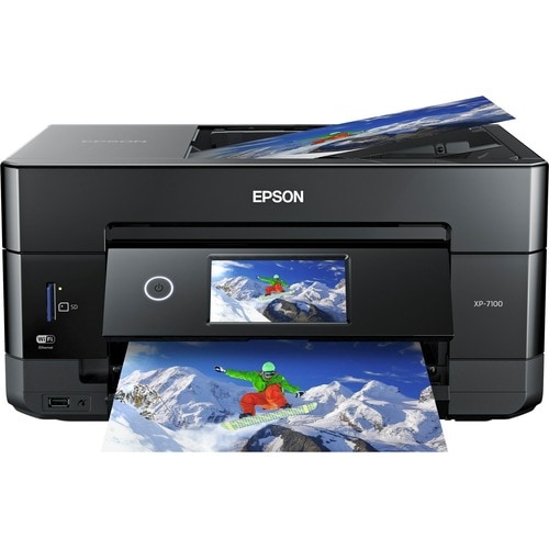 Epson Expression Premium XP-7100 Inkjet Multifunction Printer-Color-Copier/Scanner-5760x1440 dpi Print-Automatic Duplex Pr