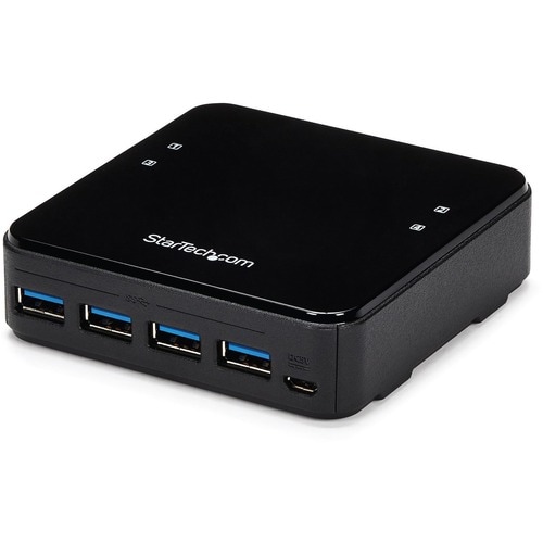 StarTech.com 4X4 USB 3.0 Peripheral Sharing Switch - USB Switch for Mac / Windows / Linux - 4 Port USB 3.0 Switch - USB A/