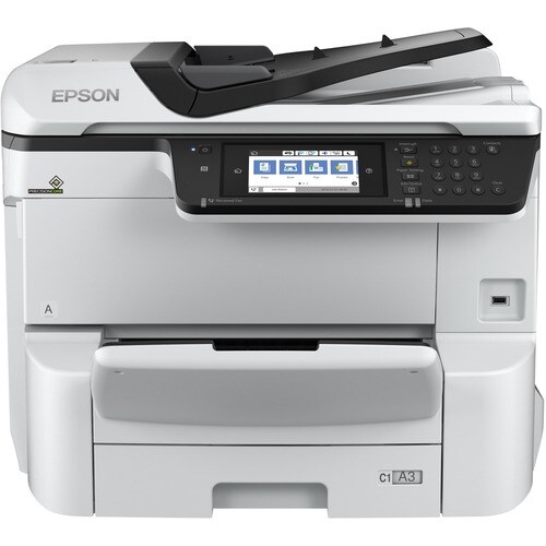 Stampante multifunzione a getto di inchiostro Epson WorkForce Pro WF-C8690DWF Wireless - Colore - Fotocopiatrice/Fax/Stamp