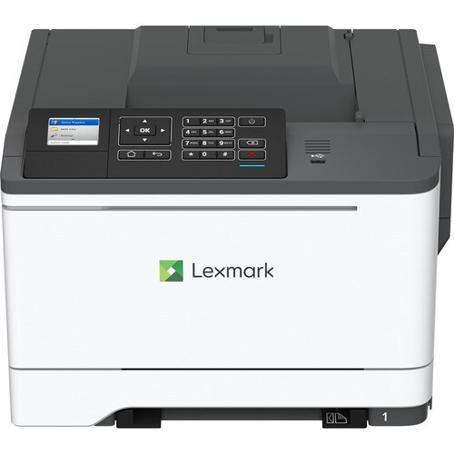 Lexmark CS521dn Desktop Laser Printer - Color - 35 ppm Mono / 35 ppm Color - 2400 x 600 dpi Print - Automatic Duplex Print