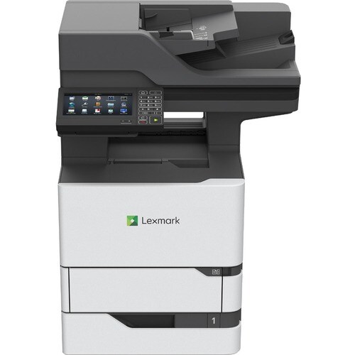 Lexmark MX722adhe - Laser-Multifunktionsdrucker - Monochrom - Kopierer/Fax/Drucker/Scanner - 66 ppm Monodruck - 1200 x 120