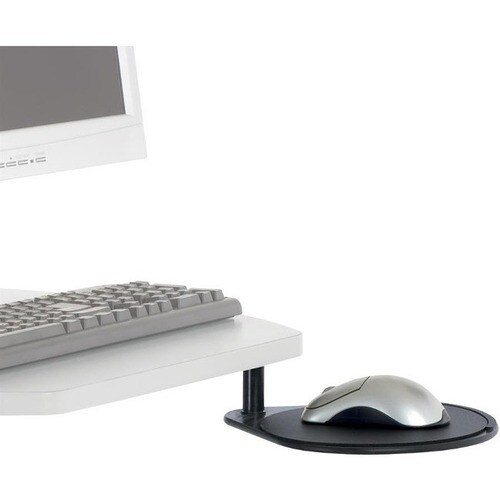 Ergotron Swing-Out Mouse Shelf - 203.2 mm Width x 228.6 mm Depth - Black - Steel, Phenolic - TAA Compliant