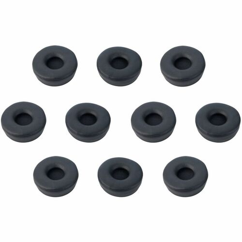 Jabra Ear Cushion - Black - Leatherette - 10 Piece