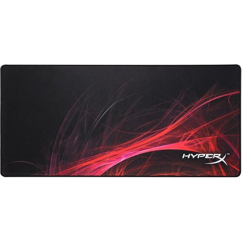 Kingston HyperX FURY S Pro Mouse Pad - Textured - Black - Natural Rubber, Cloth - Anti-fray, Wear Resistant, Tear Resistant