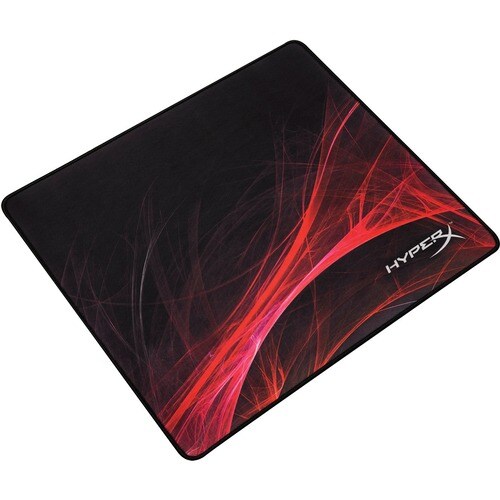 Kingston HyperX FURY S Pro Mouse Pad - Textured - Black - Natural Rubber, Cloth - Anti-fray, Wear Resistant, Tear Resistant