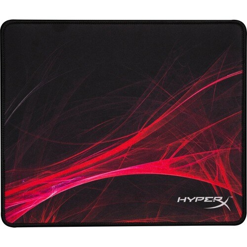 Kingston HyperX FURY S Pro Mouse Pad - Textured - Black - Natural Rubber, Cloth - Anti-fray, Wear Resistant, Tear Resistant