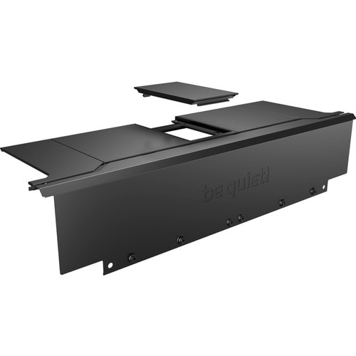 be quiet! Covering Panel - Black - 106 mm Height x 162 mm Width x 499 mm Depth