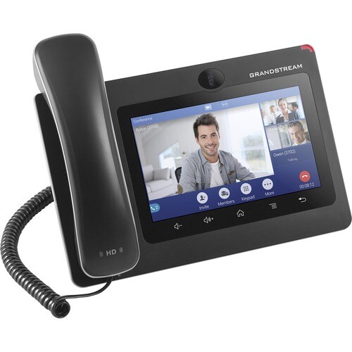 Grandstream GVX3370 IP Phone - Corded - Cordless - Wi-Fi, Bluetooth - Wall Mountable - 16 x Total Line - VoIP - 1 x Networ