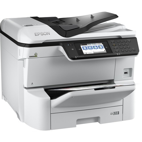Stampante multifunzione a getto di inchiostro Epson WorkForce Pro WF-C8610DWF Wireless - Colore - Fotocopiatrice/Fax/Stamp