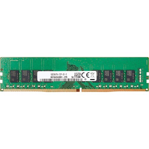 HP RAM Module - 8 GB (1 x 8GB) - DDR4-2666/PC4-21300 DDR4 SDRAM - 2666 MHz - ECC - Unbuffered - 288-pin - DIMM - 1 Year Wa