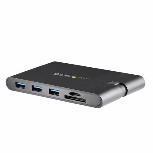 StarTech.com USB C Multiport Adapter - USB Type-C Mini Dock with HDMI 4K or VGA Video - 100W PD Passthrough, 3x USB 3.0, G