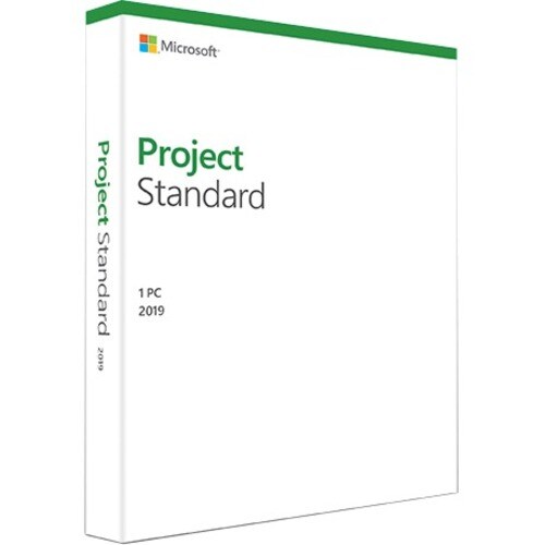 Microsoft Project 2019 Standard for Windows 10 - Box Pack - 1 PC - Medialess - Project Management - English - PC - Windows