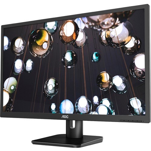AOC 27E1H 27" Full HD LED LCD Monitor - 16:9 - 27" Class - 1920 x 1080 - 16.7 Million Colors - 250 Nit - 5 ms - HDMI - VGA