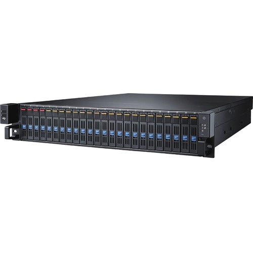 Advantech HPC-8224 Server Case - Rack-mountable - 2U - 24 x Bay - 2 x 800 W - Power Supply Installed - ATX, Micro ATX, EAT