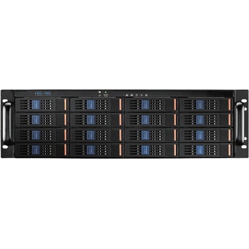 Advantech HPC-8316 Server Case - Rack-mountable - 3U - 18 x Bay - 0 - ATX, Micro ATX, EATX Motherboard Supported - 6 x Fan