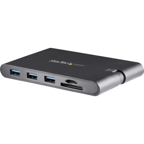 StarTech.com USB-C Multiport Adapter mit HDMI und VGA - Mac und Windows - 3x USB 3.0 - SD/ micro SD - PD 3.0 - MacBook Pro