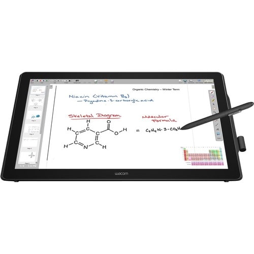 Wacom DTH-2452 Graphics Tablet - 60.5 cm (23.8") LCD - 2540 lpi - Cable - Dark Grey - 2048 Pressure Level - PenDVI - Mac, PC