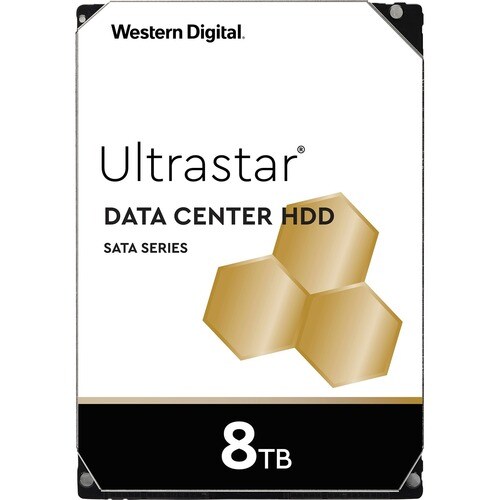 HGST Ultrastar DC HC320 HUS728T8TALE6L4 8 TB Hard Drive - 3.5" Internal - SATA (SATA/600) - Server Device Supported - 7200