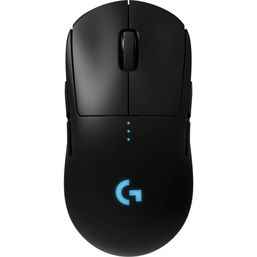 Logitech PRO Gaming-Maus - Wi-Fi - USB - Optisch - Kabel/Drahtlos - 16000 dpi Auflösung - Symmetrisch