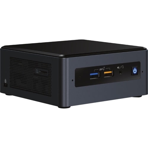 Intel NUC NUC8i7BEH Barebone System - Mini PC - Intel Core i7 8th Gen i7-8559U - 32 GB DDR4 SDRAM Maximum RAM Support - 2 