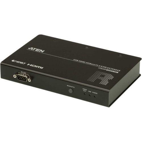 ATEN CE820R KVM Console - Wired - 1 Computer(s) - 1 Local User(s) - 150 m Range - 4K - 4096 x 2160 Maximum Video Resolutio