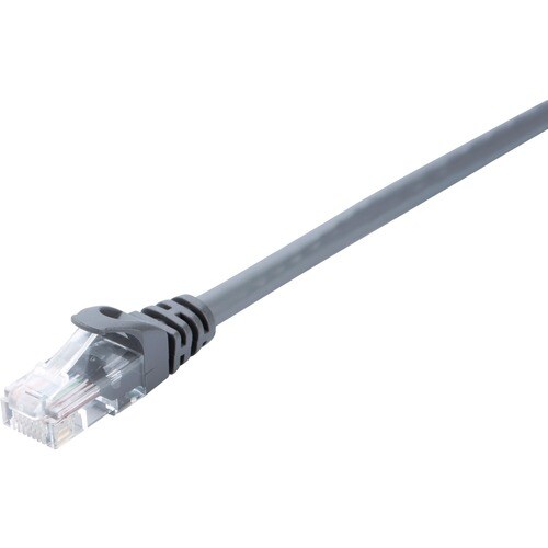 Cable de red V7 V7CAT6UTP-50C-GRY-1E - 50 cm Categoría 6 - para Módem, Router, Hub, Panel de conexión, Tapa de interruptor