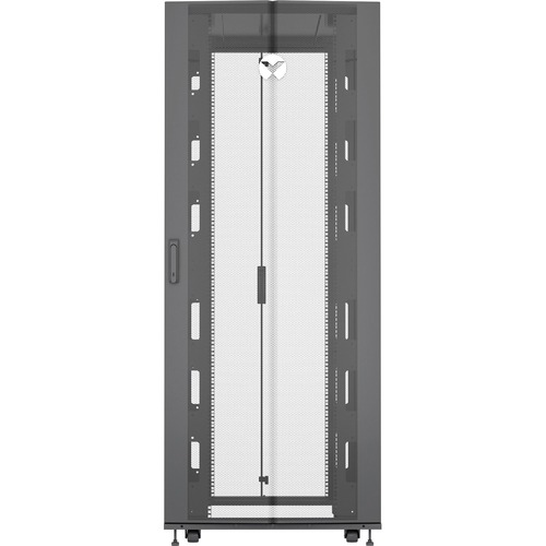 Vertiv VR Rack - 48U Server Rack Enclosure| 800x1200mm| 19-inch Cabinet (VR3357) - 2265x800x1200mm (HxWxD)| 77% perforated