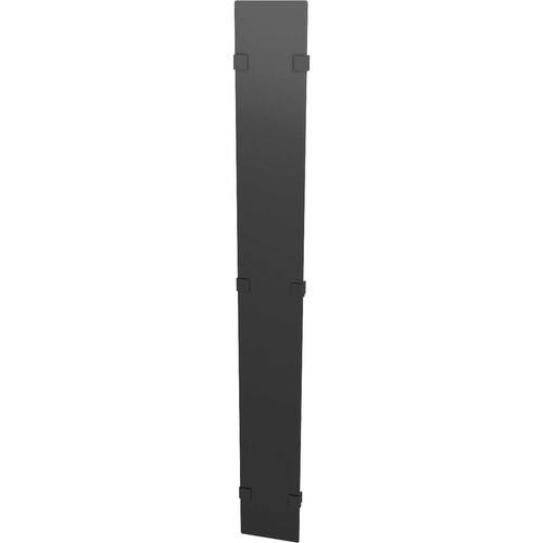 VERTIV Abdeckplatte - Metall - Schwarz - 42U Rack Height - 2 - 800,1 mm Breite
