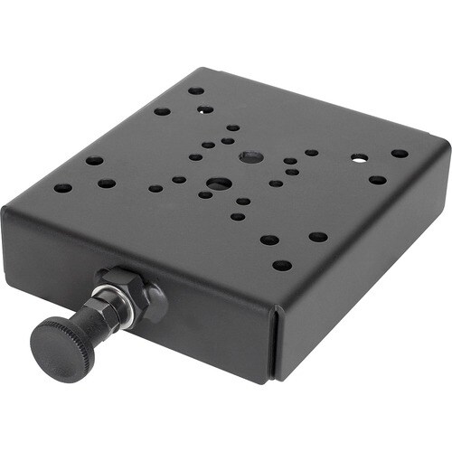 Gamber-Johnson Mounting Adapter for Tablet PC, Computer - Black Powder Coat - 75 x 75, 100 x 100 - VESA Mount Compatible -