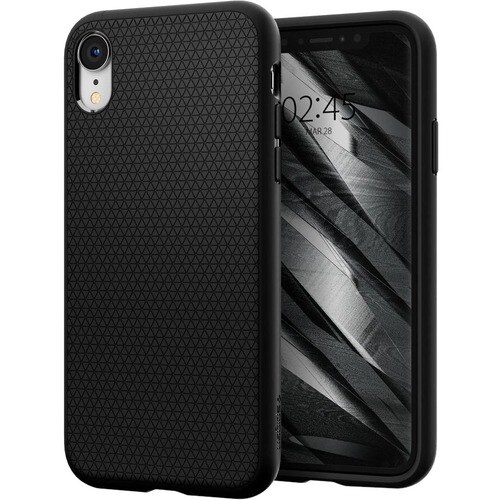 Spigen iPhone XR Case Liquid Air Matte Black
